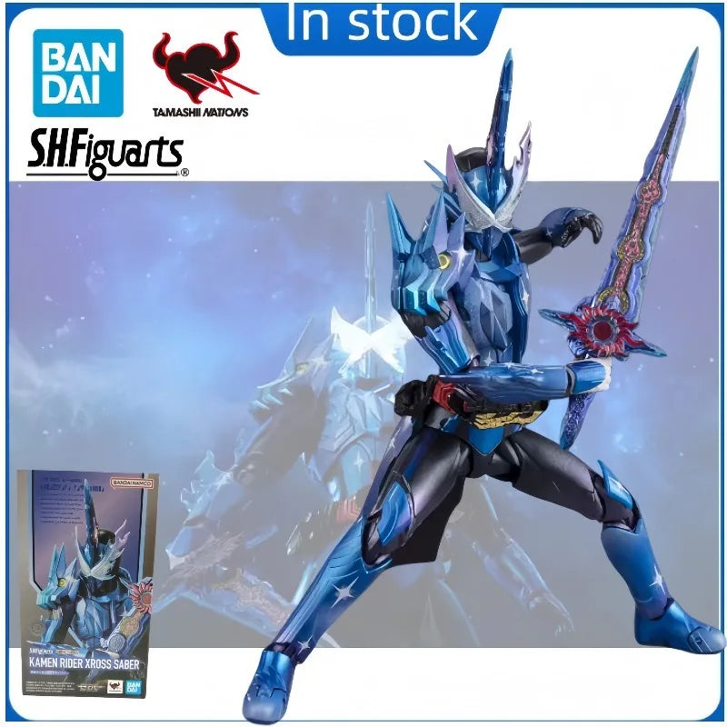 100%Original Bandai Soul Limited SHF Kamen Rider Holy Blade Saber Ten Holy Blades Xross Saber Final Form in Stock