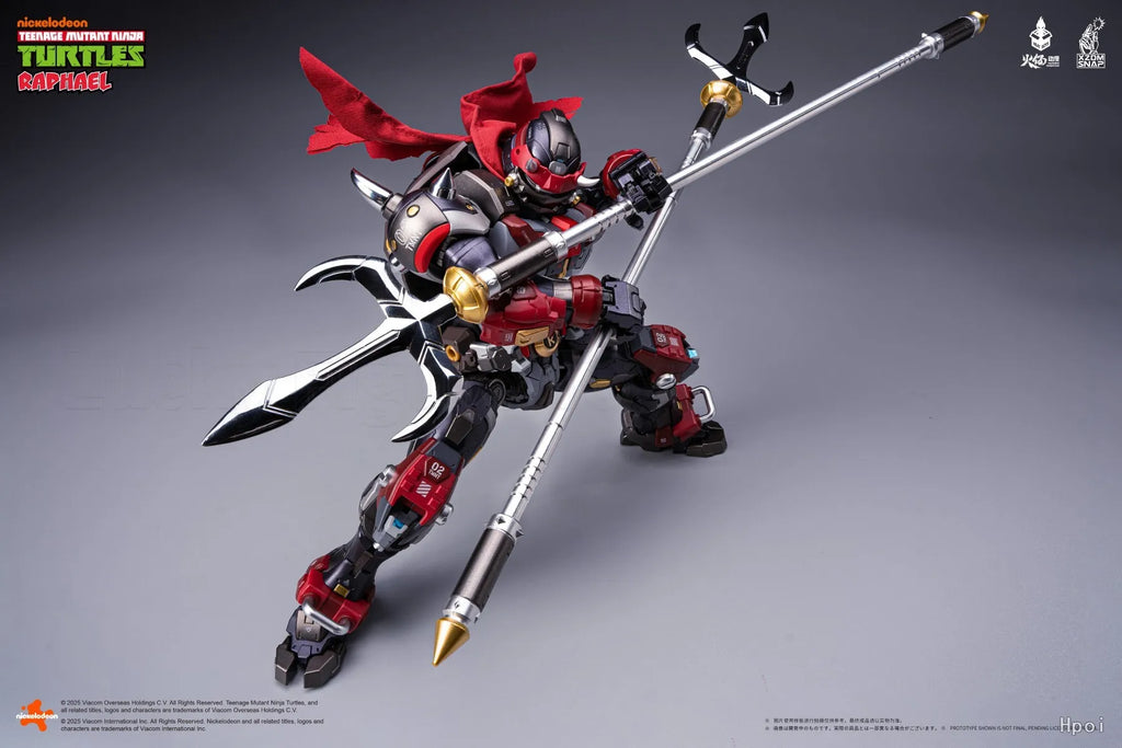 【Pre-sale】HEARBOYS TMNT Raphael Red Demon Action Figures Model