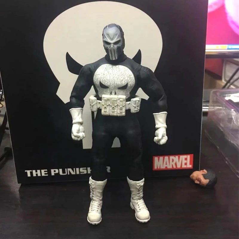Avengers: The Punisher Cloth Series 6-inch Mobile Doll Luxury Edition First and Second Generation Boxed Handheld Mobile Toys