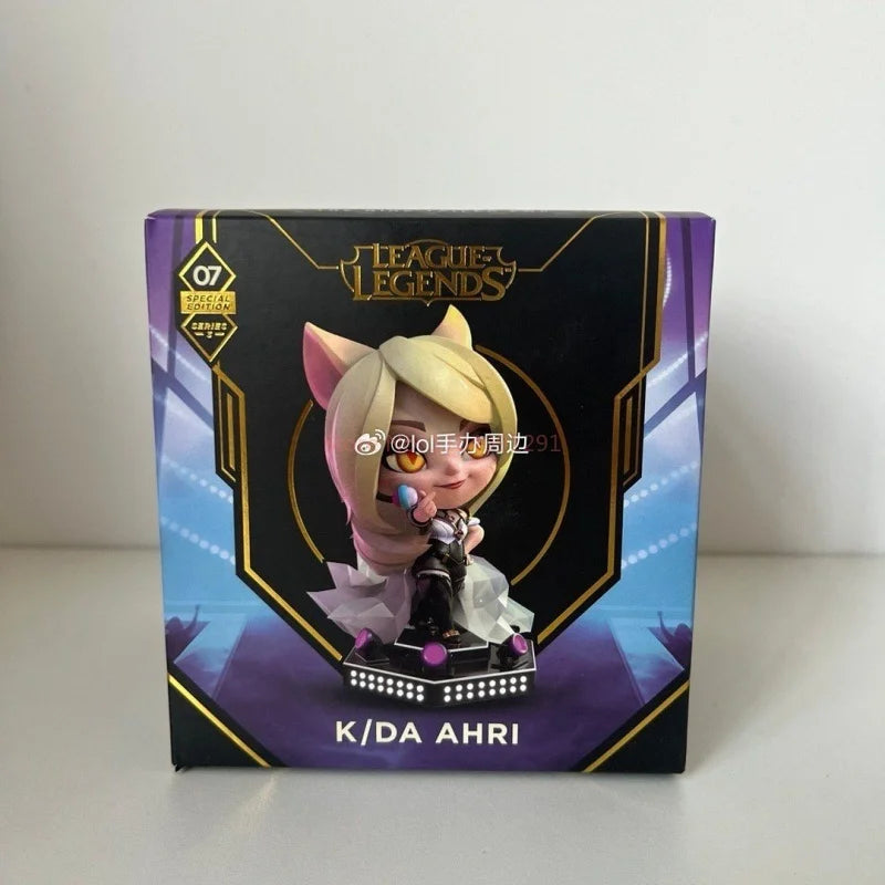 New League Of Legends Lol K/Da Ahri Figure Kd Ahri Figure Game Peripheral Ornament Toy Birthday Gift Stock Garage Kit Kda  Ali