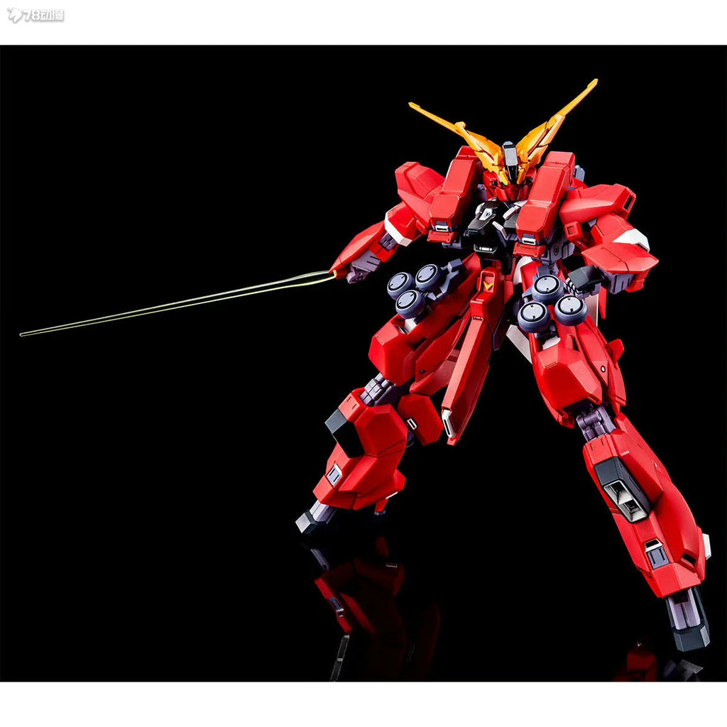 BANDAI Original HG Web-exclusive Version TR-6 BARZAM II 1/144 Anime Assembly Model Toys Gift for Boys Collectible Ornaments