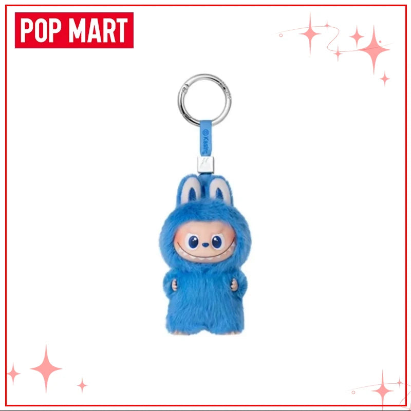 POPMART Чудовищата Лабубу V4 Pin for Love Series Blind Box Vinyl Face Plush Doll Visual Keyring Toy Коледни подаръци