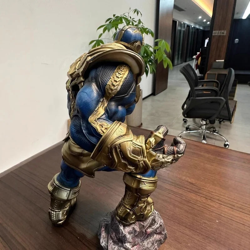 36cm Marvel Avengers Thanos Action Figure PVC Statue Model Collectibles Desktop Decor Room Decoration Brithday Gift