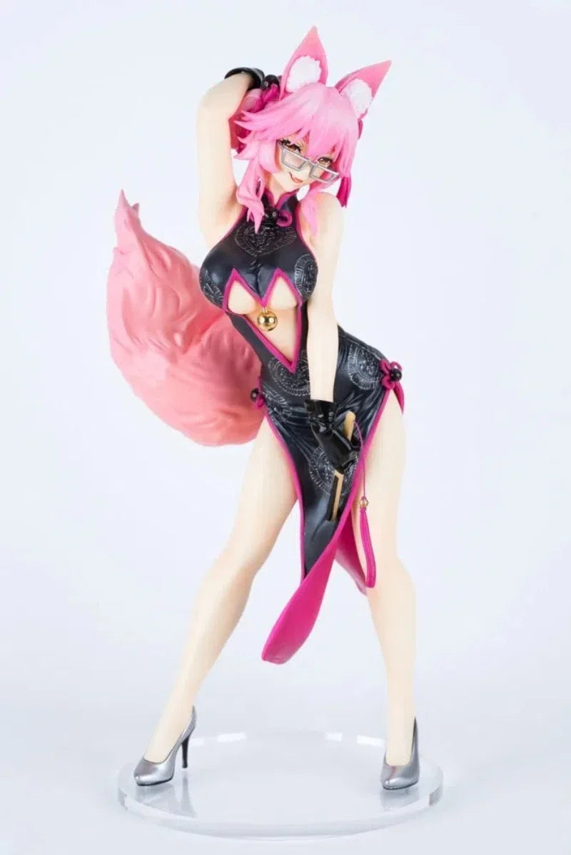 Anime-Spiel Fate/Grand Order Tamamo no Mae Figuren Kawaii Resin GK DIY Anleitung Weiß Montage Modell Statue Spielzeug Puppe Geschenke