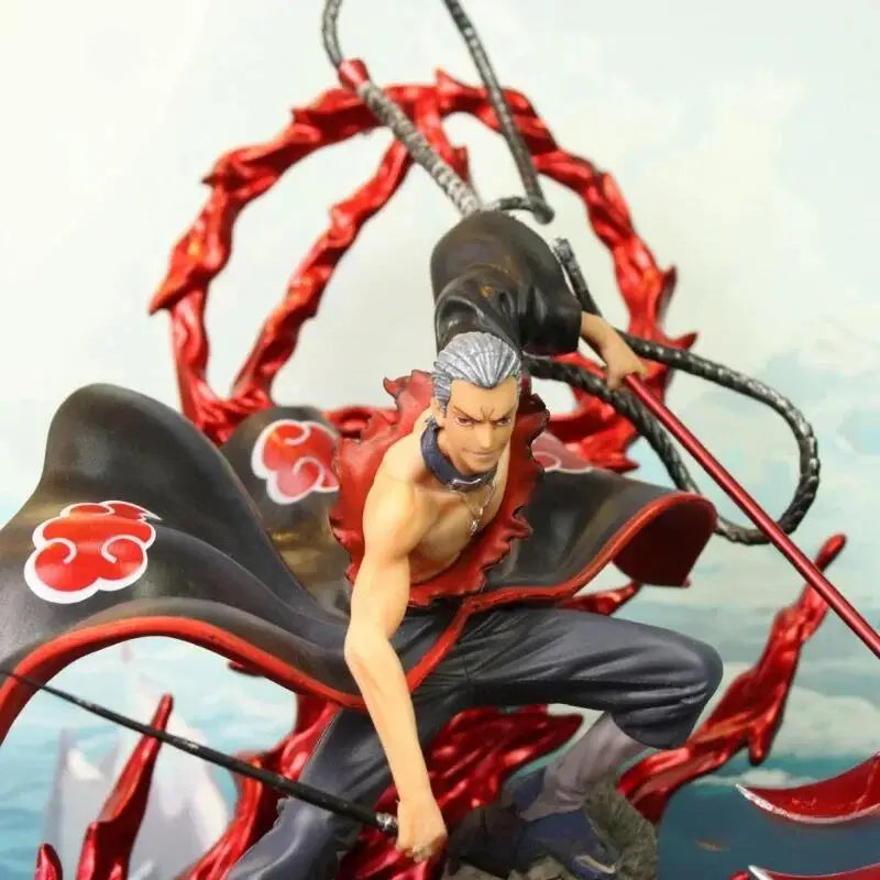 36 cm Hidan Akatsuki Böser Gott Form Figur Animation Peripherie Spielzeug Sammlungen Desktop Ornament Handwerk Modell Urlaub Geschenke Spielzeug