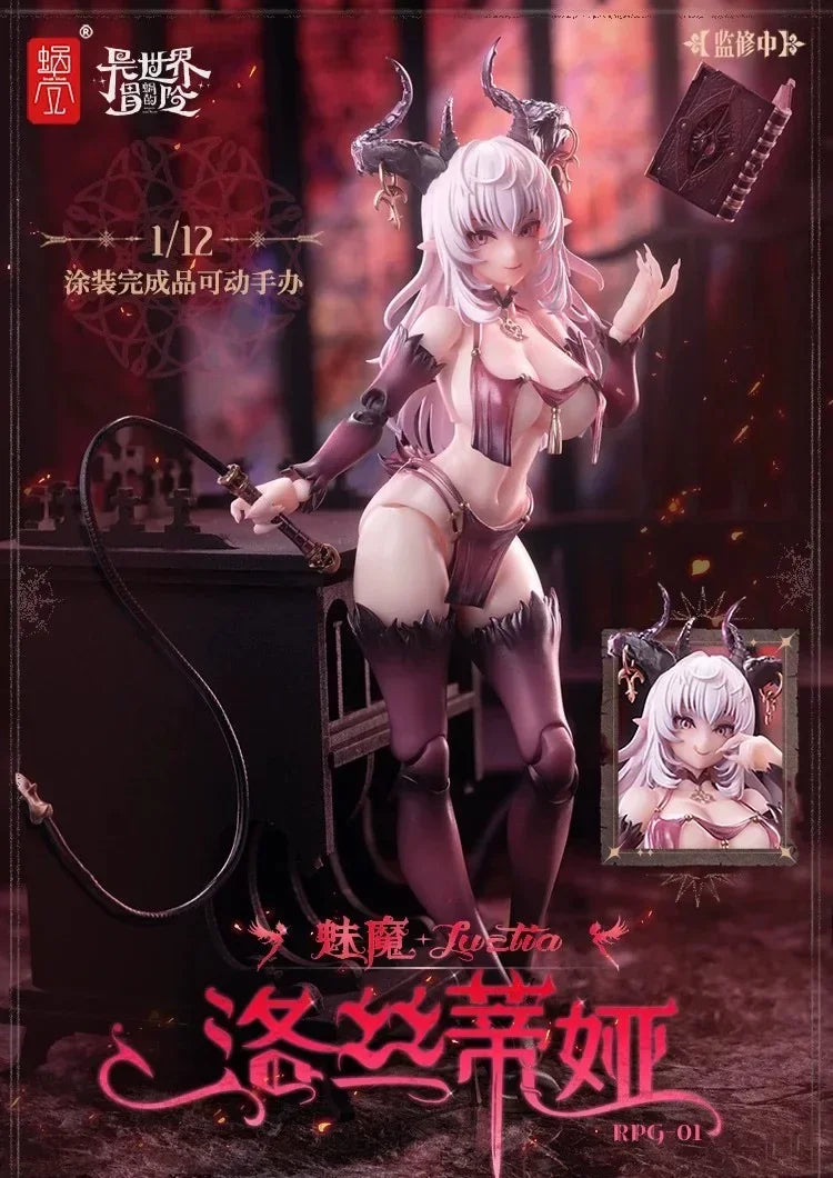 Snail's Shell Wasp Three-leaved Wolf Girl Phantom Ghost Assassiner Miu Ke Sand Weaving Shi Sakura Machine Anime Figure Model Toy