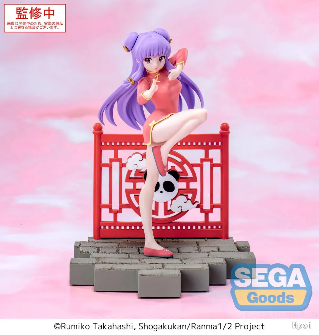 In Stock Ranma 1/2 Luminasta Tendou Akane Shampoo Ranma Figure Anime Model Toy Collection Desktop ornaments Gift Original