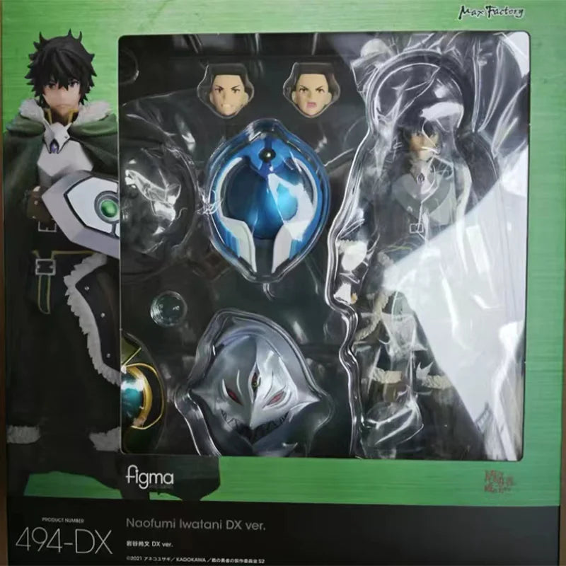 In Stock 100% Original Figma 494 The Rising Of The Shield Hero Season 2 Naofumi Iwatani DX ver. Anime Action Figures Model Toys