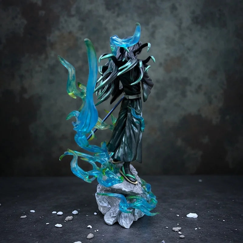 26cm Demon Slayer Anime Figure Muichiro Tokito Action Figure Pvc Gk Statue Figurine Model Doll Collection Desk Toys Gift