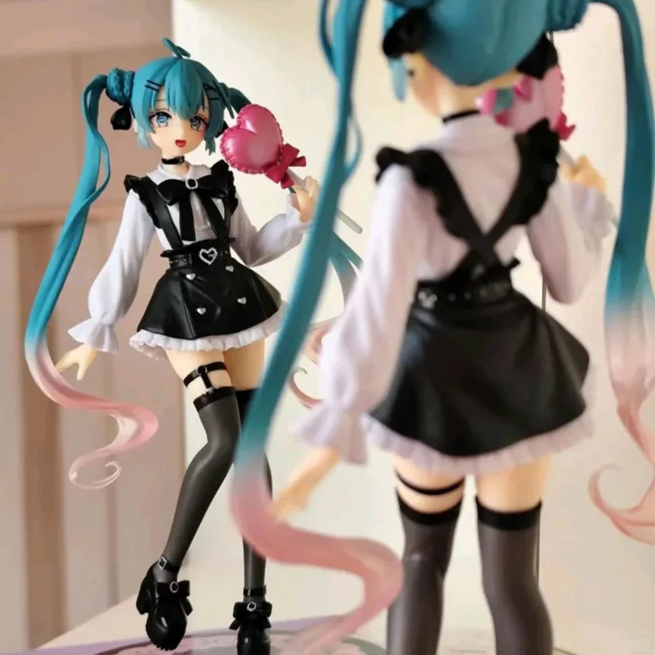 20cm Sexy Girl Hatsune Miku Anime Figure Fashion Subclture Miku Action Figure Christmas Gift PVC Collection Model Doll Toys