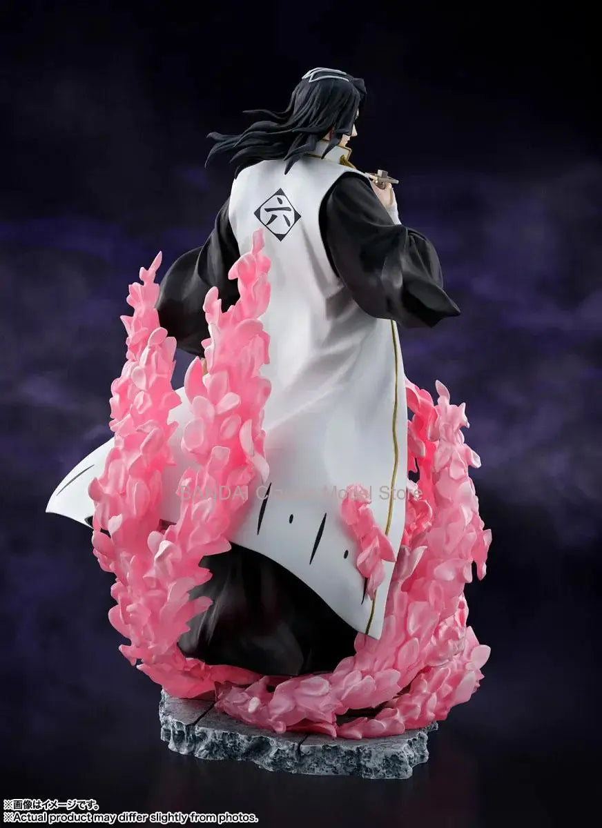In Stock Original BANDAI Figuarts ZERO Kuchiki Byakuya 18.5CM Anime Figure Model Collectible Action Toys Gifts