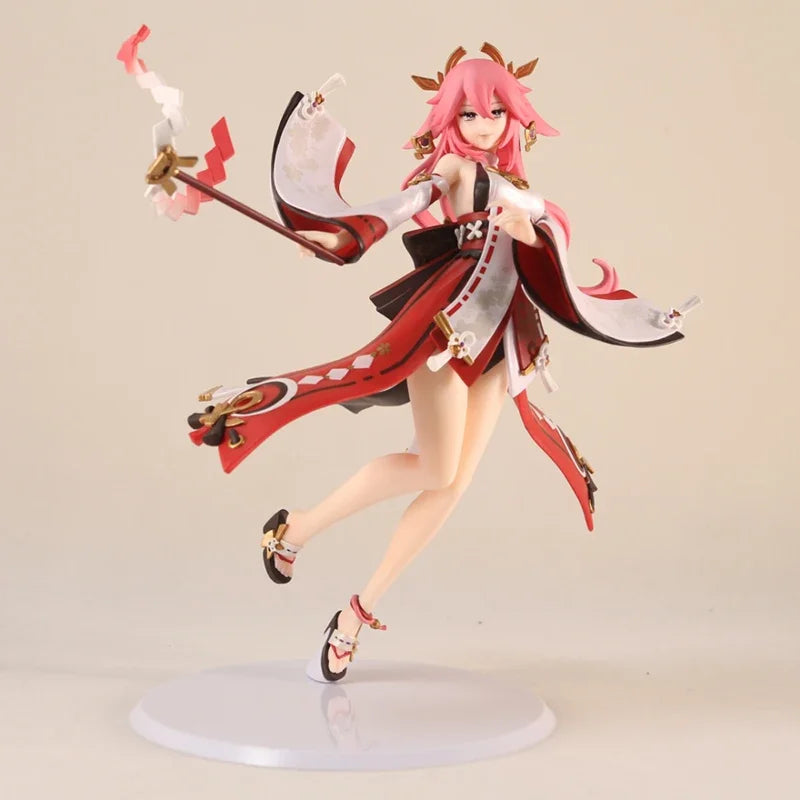 28cm Nilou Anime Figure Mona/Nahida Action Figure Raiden Shogun/Ningguang Figurine Collectible Model Doll Toys Gifts