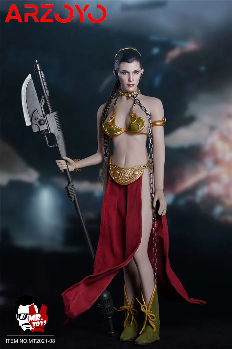 In Stock MT2021-08 1/6 Planet Princess Costume Carrie Reynolds Fisher Clothes Model Fit TBL S12D Female Soldier Action Body