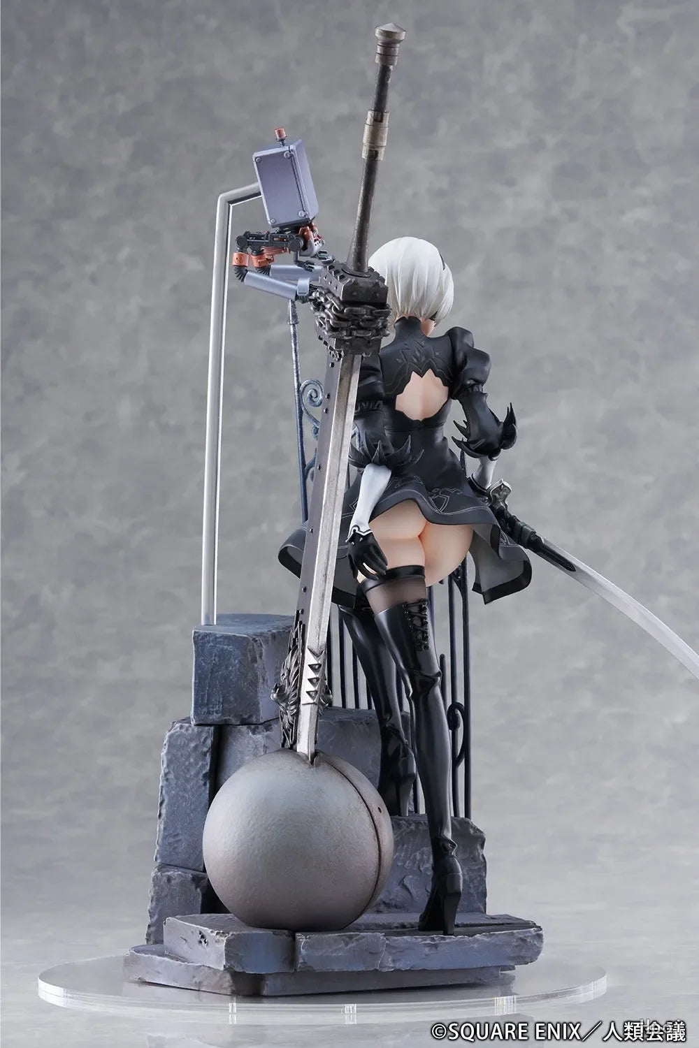 (In Stock)  Original PROOF TV NieR:Automata YoRHa No.2 Type B 1/7 PVC Figure Model Collection Toy Gift