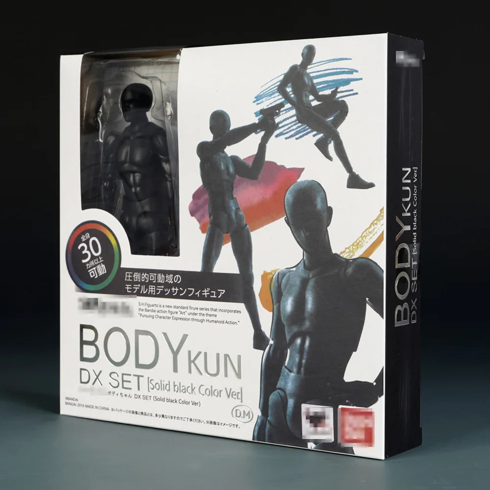 Sketch Draw Male Female Movable Body Kun Body Chan Joint Pain Anime Figure Shf Action Figure Toy Model Draw Mannequin