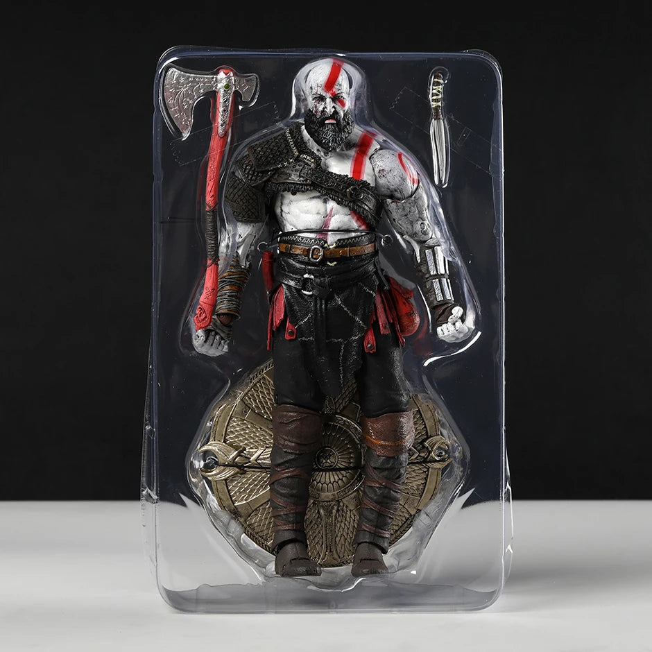 NECA God of War (2018) Kratos Колекционерска екшън фигурка Модел Кукла Декоративна играчка