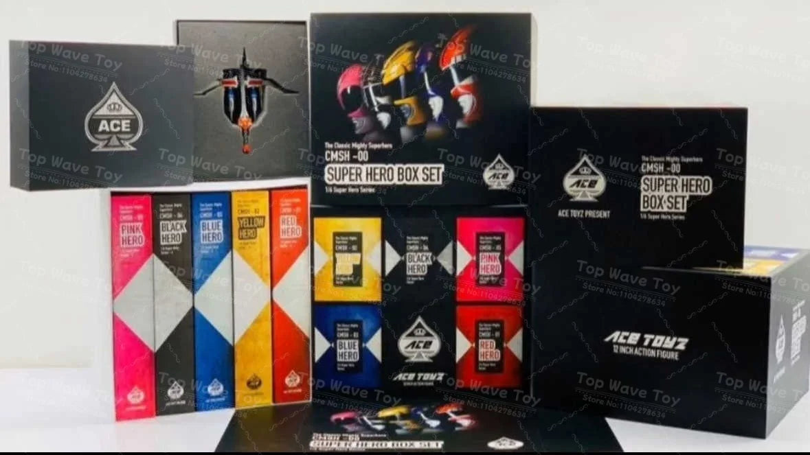 New STOCK ACE TOYS The Classic Mighty Superher Action Figure1/6 Full Set 12'' Action Figure Collection  Doll Model Toy Gift