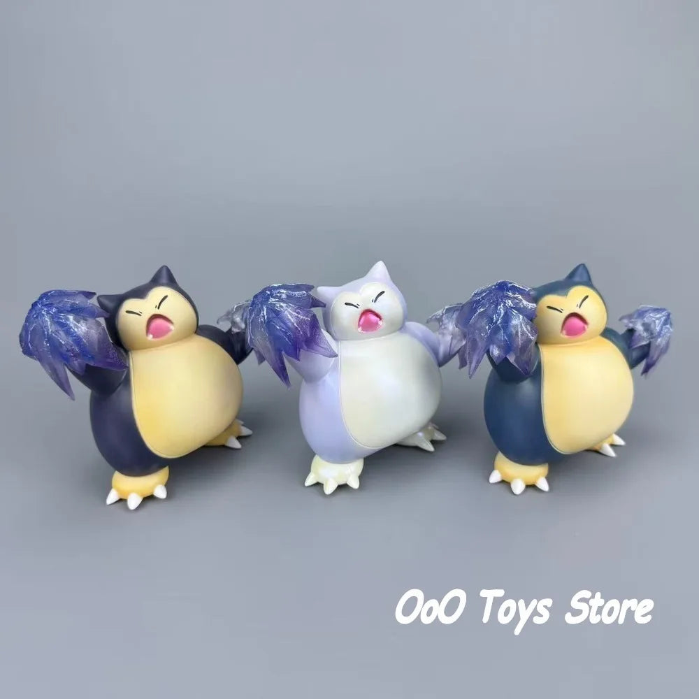 10cm Anime Pokemon Figure Snorlax Action Figures Pvc Statue Desktop Ornamen Collection Model Toys Gifts