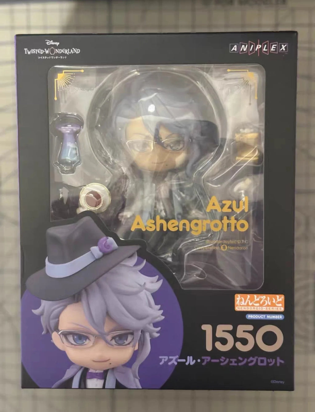 Original Brand New In Stock ‌GSC 1550 Twisted Wonderland Octavinelle Azul Collectible Chibi Figure Anime Gift