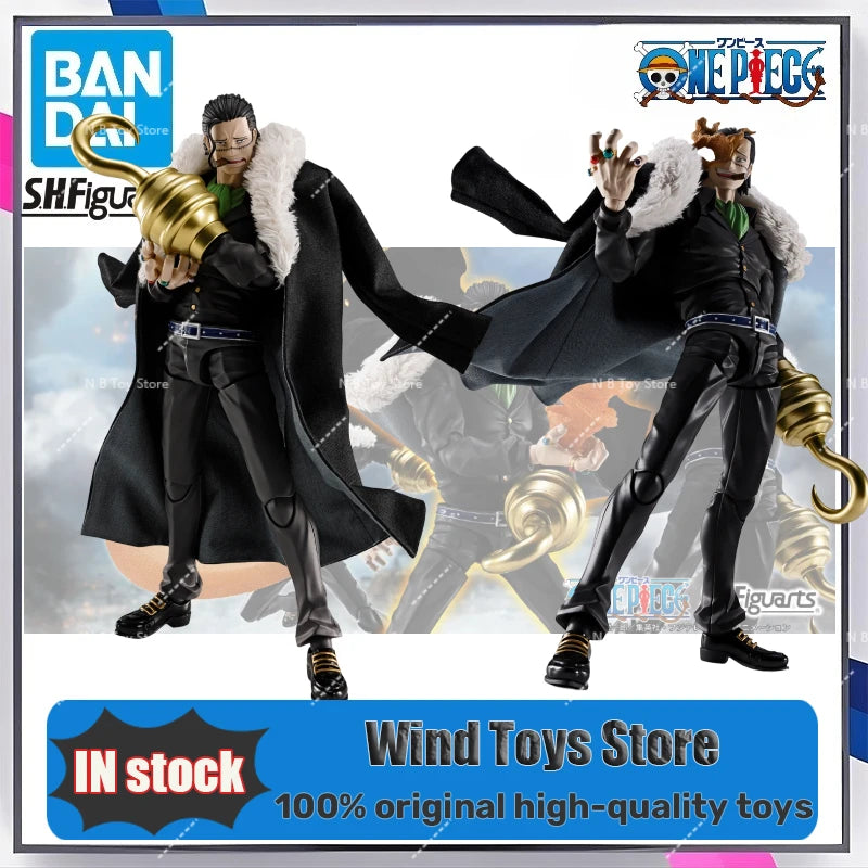 Pre-sale Bandai S.H.Figuarts One Piece Sir Crocodile Shf Sand Crocodile Collectible Action Figure -Mariford's Top Showdown-
