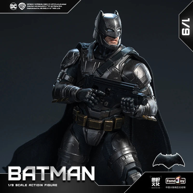 FondJoy Batman Figure Set, Metal Accessories for Enhanced Texture, Poseable Classic Battle Stances, Multiple Armor Versions