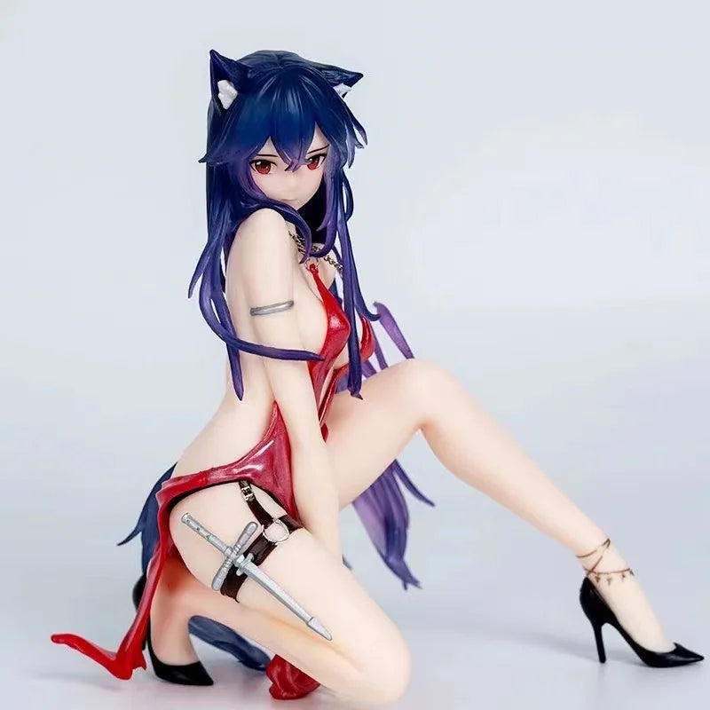 15cm Arknights Texas Full Dress Rhodes Island Game Girl Figure Model Statue Collection Desktop Decoration Ornament Toys Gifts
