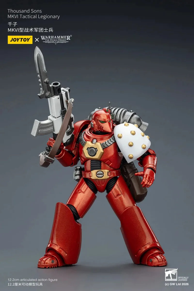 JOYTOY Warhammer 40000/40k The Horus Heresy Thousand Sons MKVI Tactical Legionary Action Figure Doll Decoration Collection Model