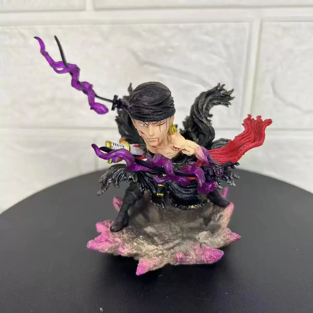 8cm Anime One Piece Figures Zoro Exquisite Q Version Roronoa Zoro Action Figures PVC Collection Model Toy Decoration Gift