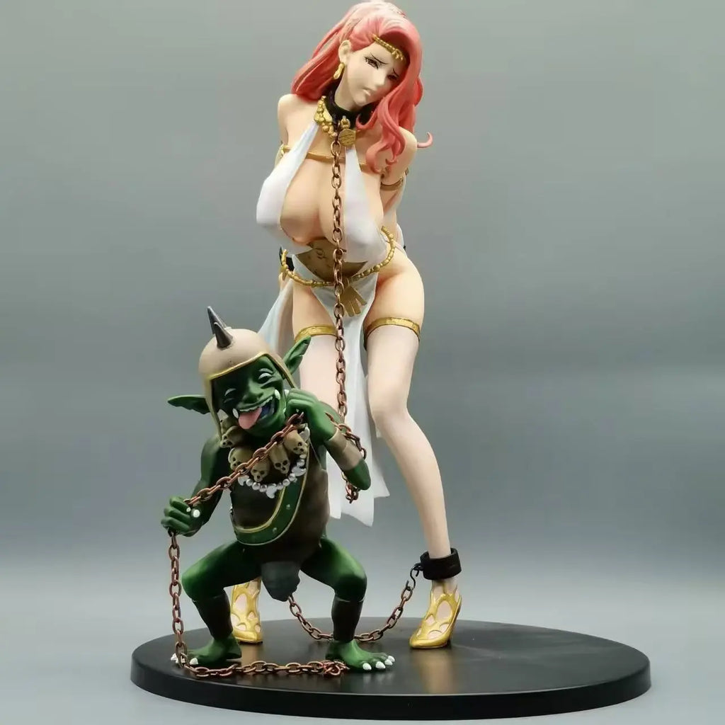 Goblin Captive Beautiful Queen Anime Girl Figure Collectible Statue Desktop Decoration Gift for Fans