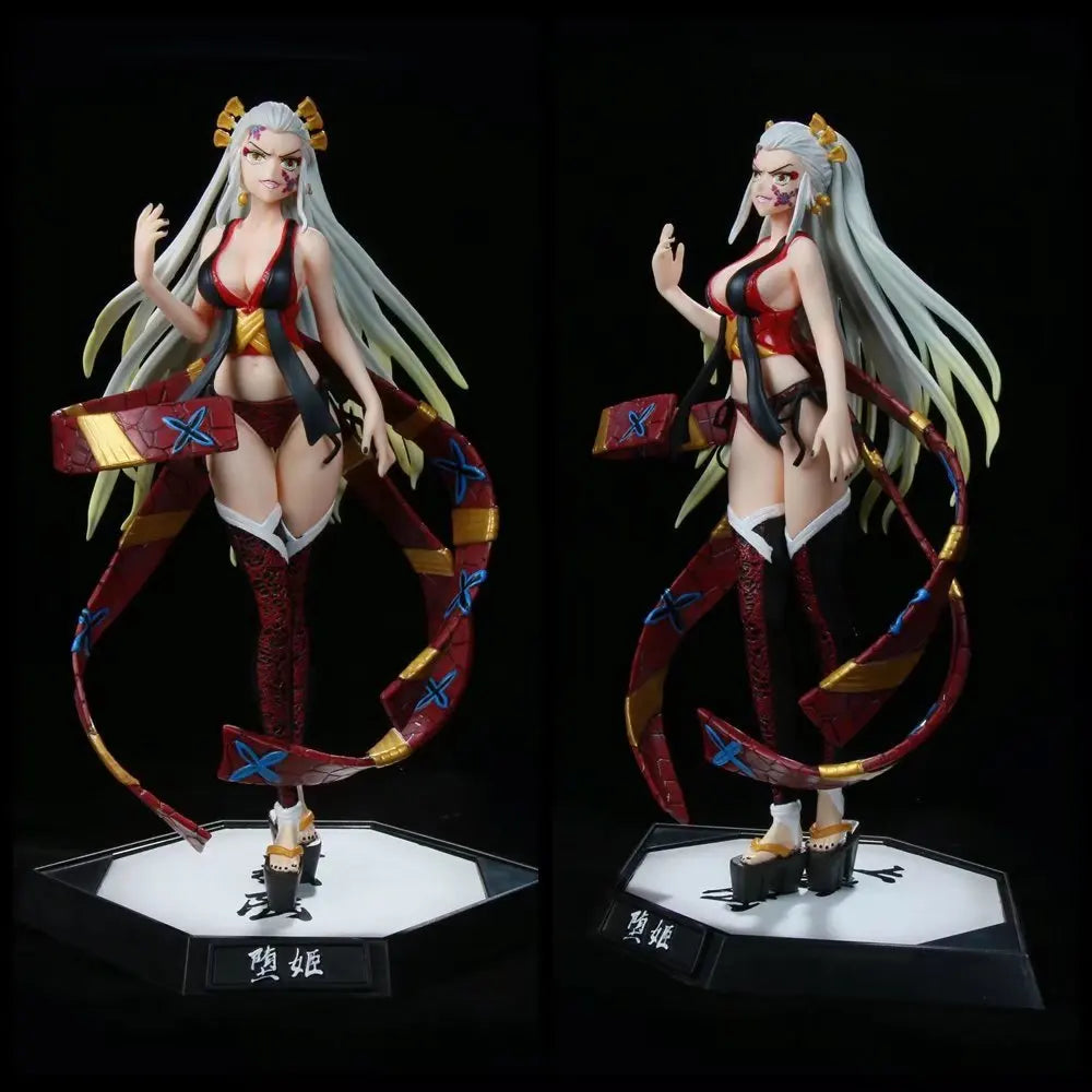 28 cm Anime Demon Slayer Daki Stehende Haltung Actionfigur PVC Modell Statue Spielzeug Puppe Schreibtisch Dekor Sammlergeschenke
