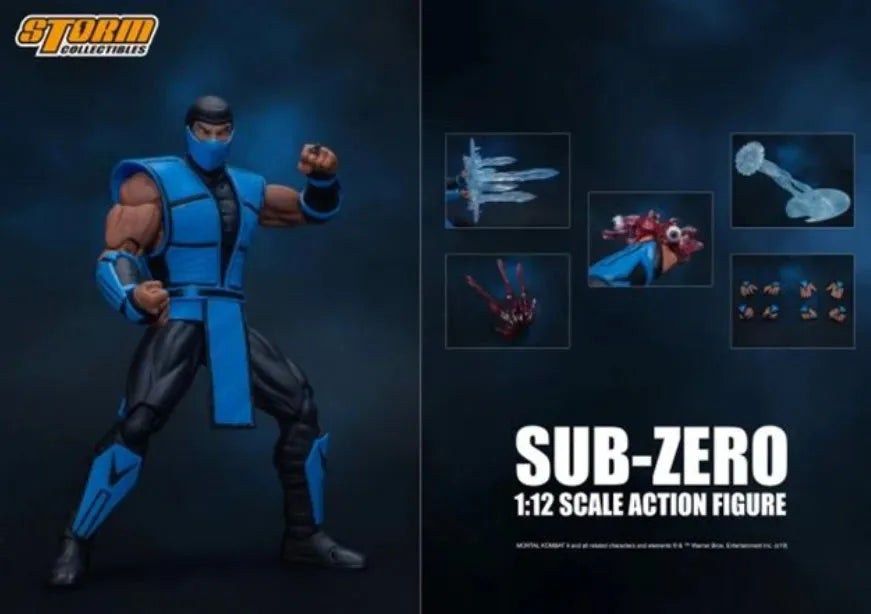 Storm Toys 1/12 Male Soldier Sub-Zero Regular Version No Mask Version 6" Action Figure In Stock Collection
