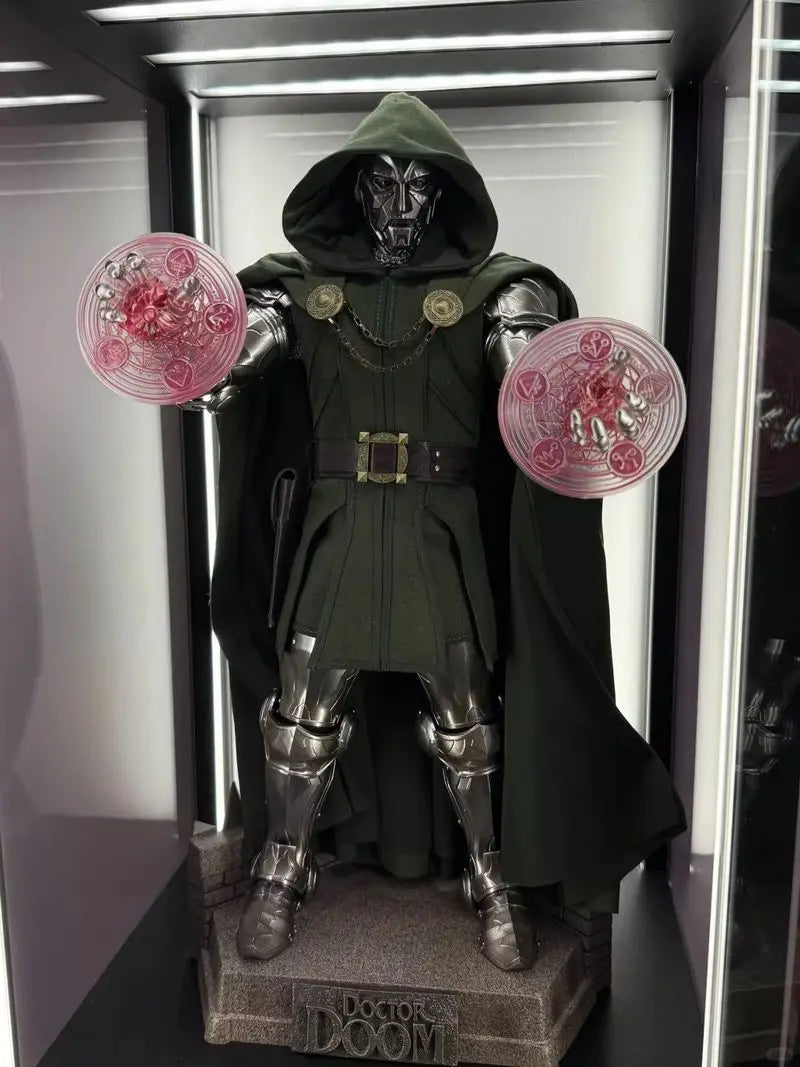 Hot Toys 1/6 Scale Marvel Doctor Doom Action Figure Cms022 Trendy Desktop Ornament Collectible Toy For Boys Ideal Xmas Gift