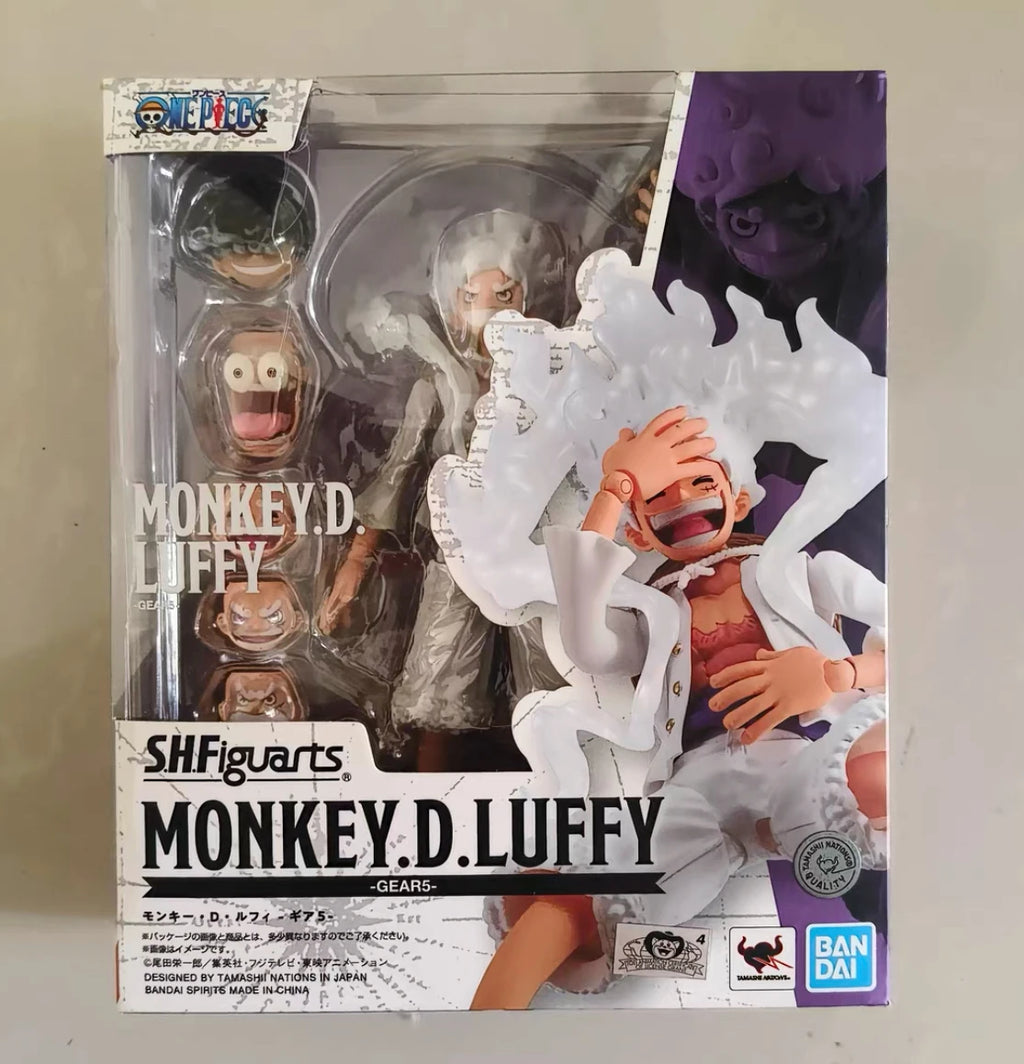 100% Original in Stock Bandai S.H.Figuarts SHF One Piece Monkey D. Luffy Romance Dawn Character Model Toy Gift Collection