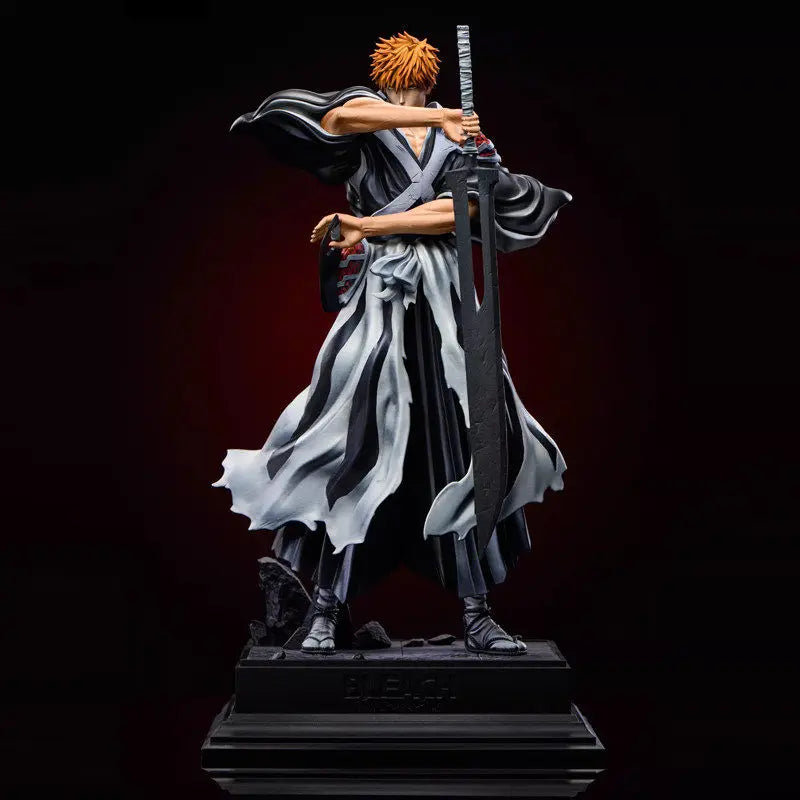 LoaDen Studio Ichigo Kurosaki GK Statue Bleach Thousand Year Blood War Anime Collectible Model Desktop Decor For Anime Fans