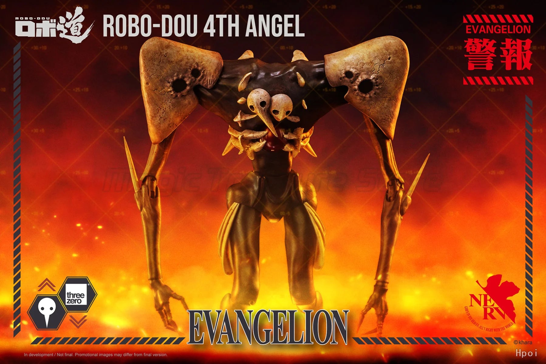 【MT】threezero 3Z0316 ROBO-DOU EVA Sachiel The Fourth Angel Is A New Theatrical Version of The Animated Mecha Anime