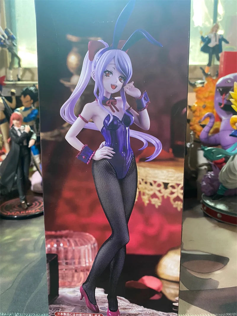 FuRyu BiCute Bunnies Shalltear Bloodfallen Bunny Girl Overlord Origina Collectible Model Anime Figure Toys 26cm Doll