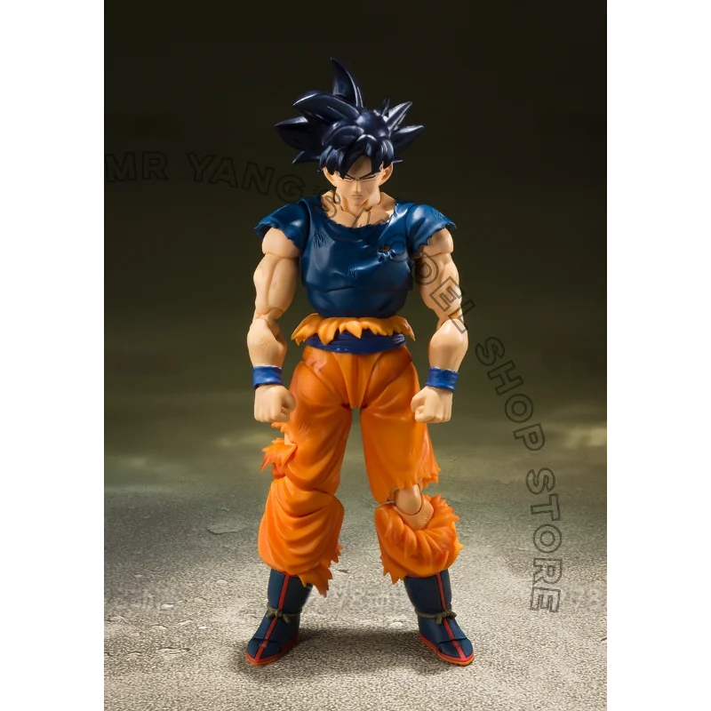 Bandai SHF Dragon Ball Super Ultra Instinct Sign Son Goku Toy Figure, Gift, Collectible, in Stock