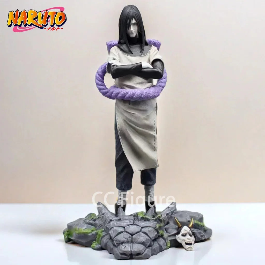 Anime-Figur Naruto Orochimaru Actionfigur Akatsuki PVC-Modell Statue Schreibtischdekoration Anime-Accessoires Sammlerstück Geschenk