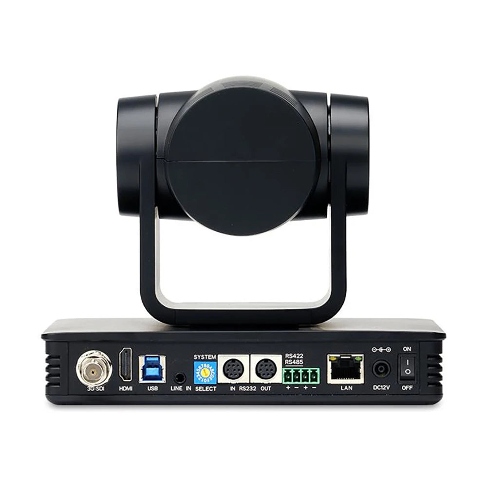 FEELWORLD UHD4K12X-Kamera, mehrere Videoausgänge, USB-PoE-Unterstützung, 12-facher optischer Zoom, Autofokus, SDI, HDMI, IP, 4K@30FPS, 4K-PTZ-Kamera