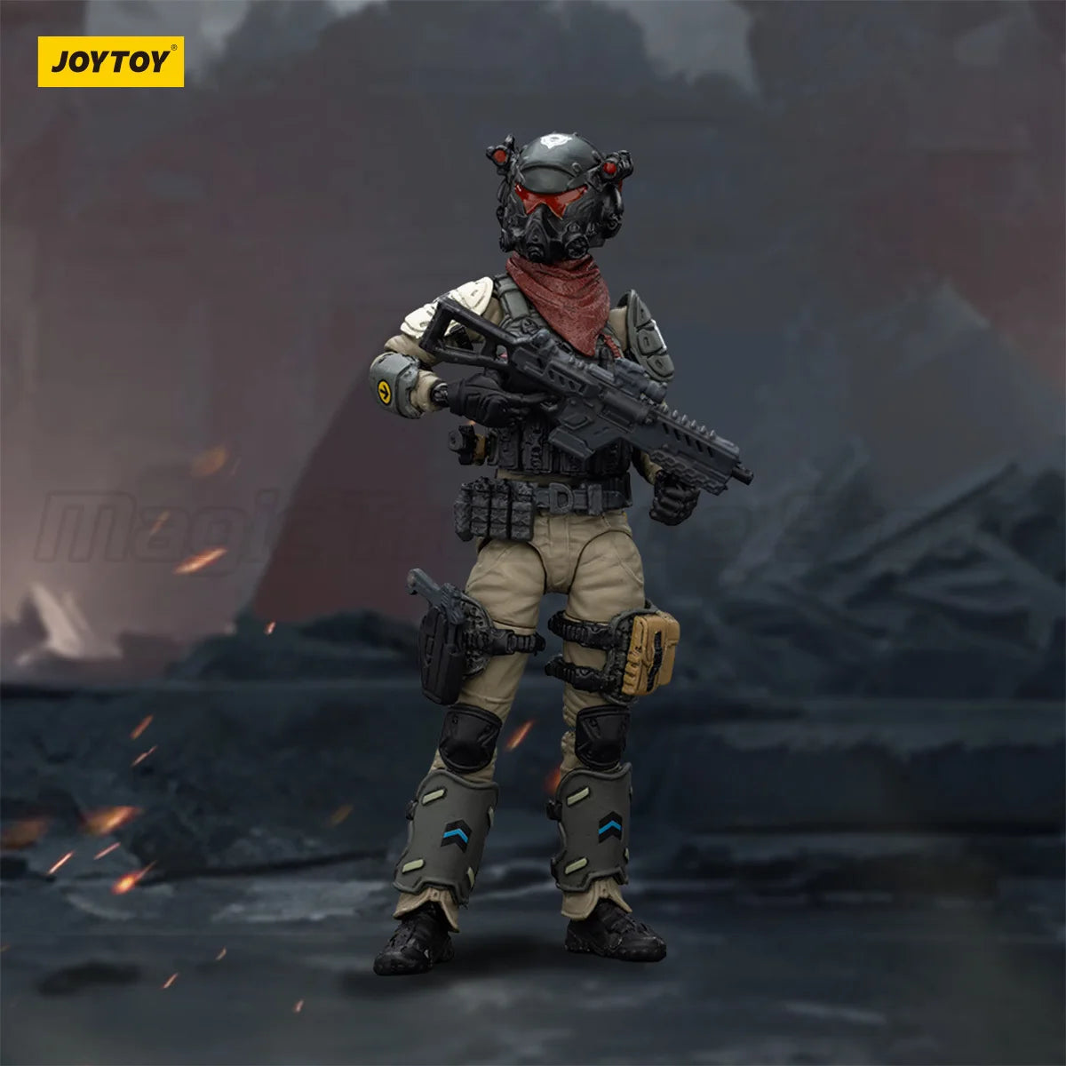 【MT】JOYTOY Stellar Scar Assault Team Gravelgold Darksilicon Titanite Firesulfur Ghostmanganese 1/18 Action Figure Toy