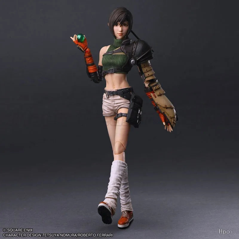 【MT】Original SQUARE ENIX PLAY ARTS Modified Yuffie Kisaragi Action Figure Model Toys