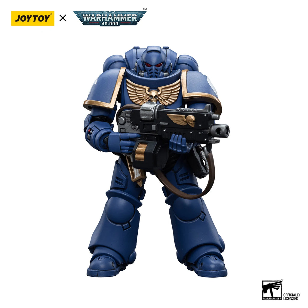 JOYTOY Warhammer 40K 1/18 Action Figure Ultramarines Intercessors Anime figures Toys