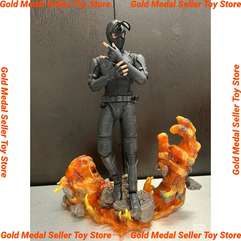 In Stock Hottoys Ht 1/6 MMS540 MMS541 Spider-Man: Far From Home Night Monkey Stealth Armor Version Action Figure Model Toy Gift