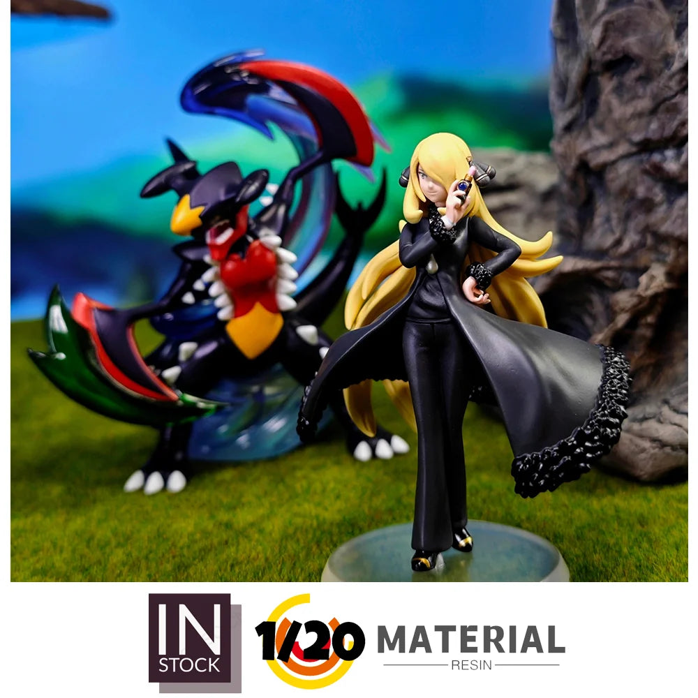 [In Stock] 1/20 Resin Figure [LUCKY WINGS] - Cynthia & Mega Garchomp