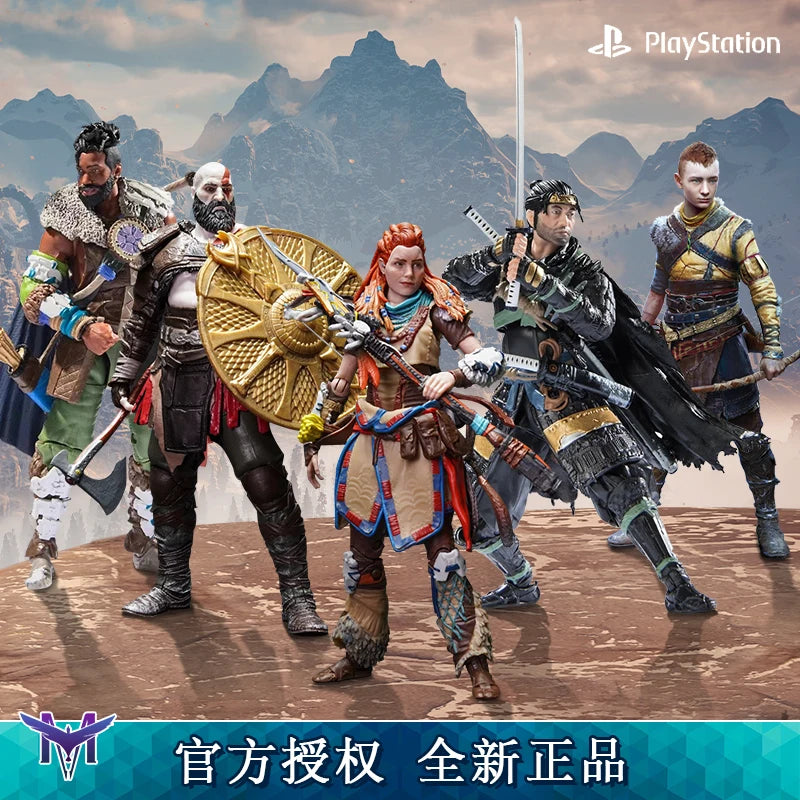 SpinMaster Horizon Eloikratos: The Last Survivor of Tsushima Island  A Peripheral Figurine Ornament Decoration Model Gifts