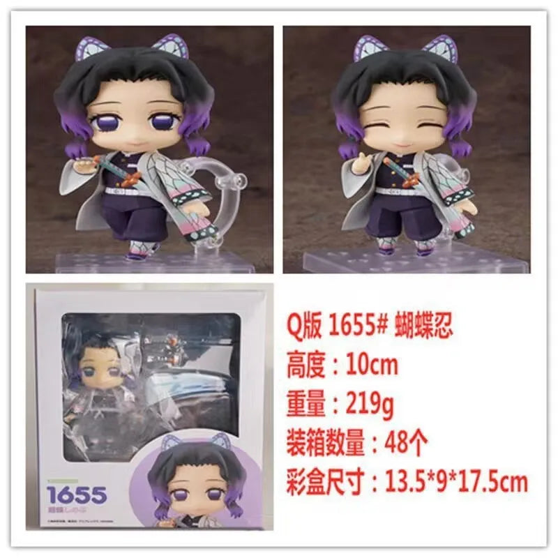 Demon Slayer Kimetsu no Yaiba Nendoroid Muichiro Tokito Q Version 2218# Anime Collectible Action Figure For Anime Fans