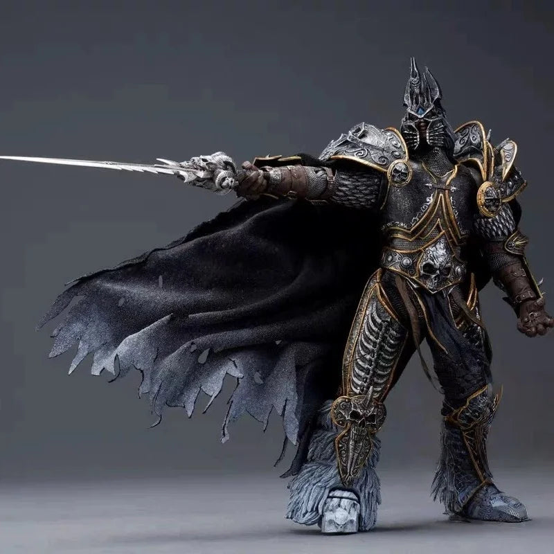 Tyctoys New Genuine Titan Toys Arthas Prince Dead King Frost Knight Tt001 1/12 Action Figure 6inch Full Set Model Toys Gifts