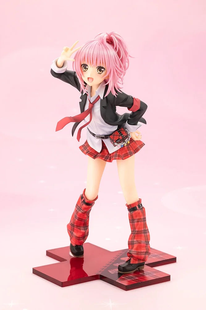 In Stock Original Kotobukiya Shugo Chara Hinamori Amu School Uniform Ver. PVC Figure Collectible Toy