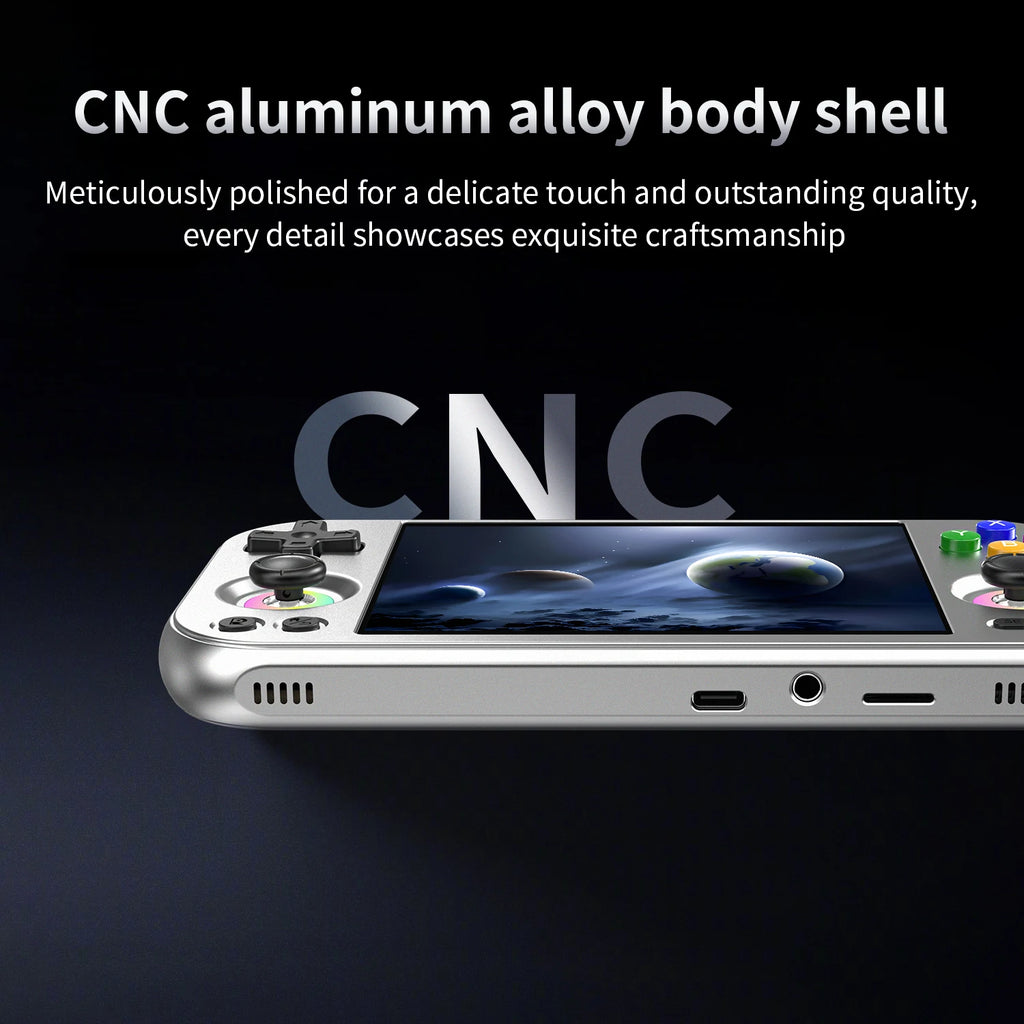 ANBERNIC RG477M Video Game Console 4.7'' LTPS in-cell Touchscreen 120Hz Android14 Dimensity 4nm Processor 27W Fast Charging 477M