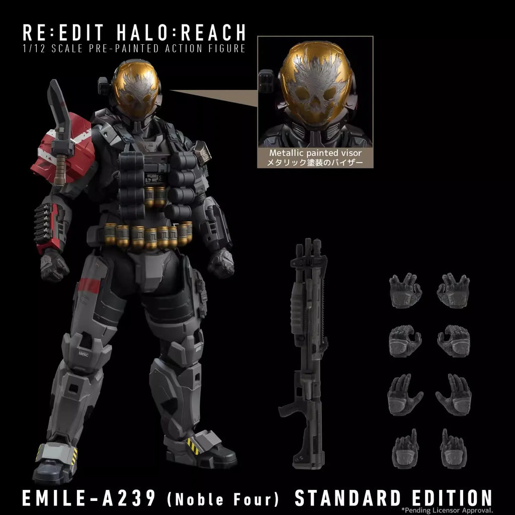 In Stock Original 1000Toys 1/12 Scale EMILE -A239(Noble Four) Standarn EditionZhiyuan Star Emil Full Set 6in Action Figure Model